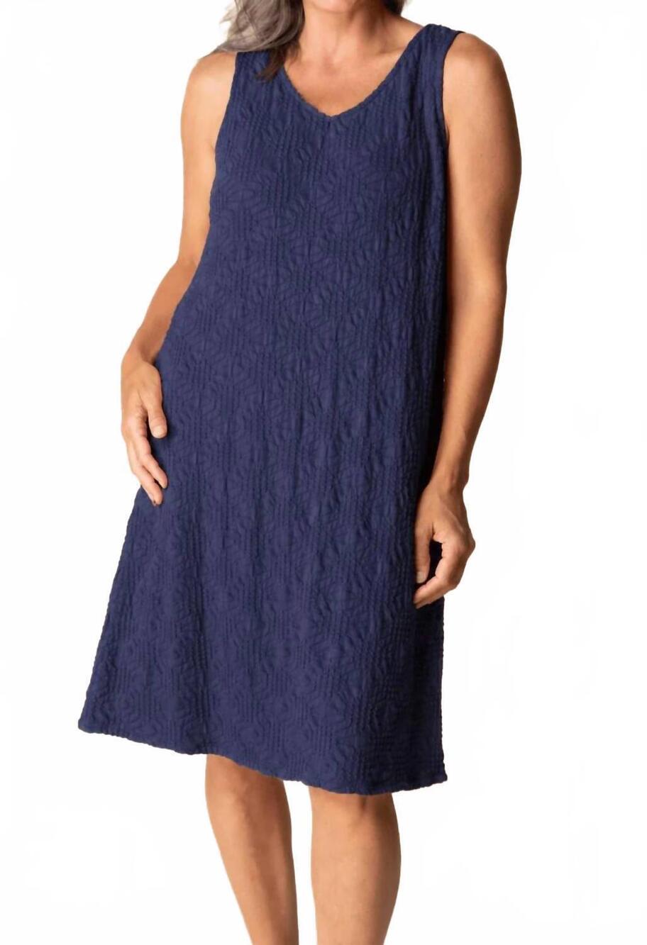 NEW HABITAT sundrift dress in navy